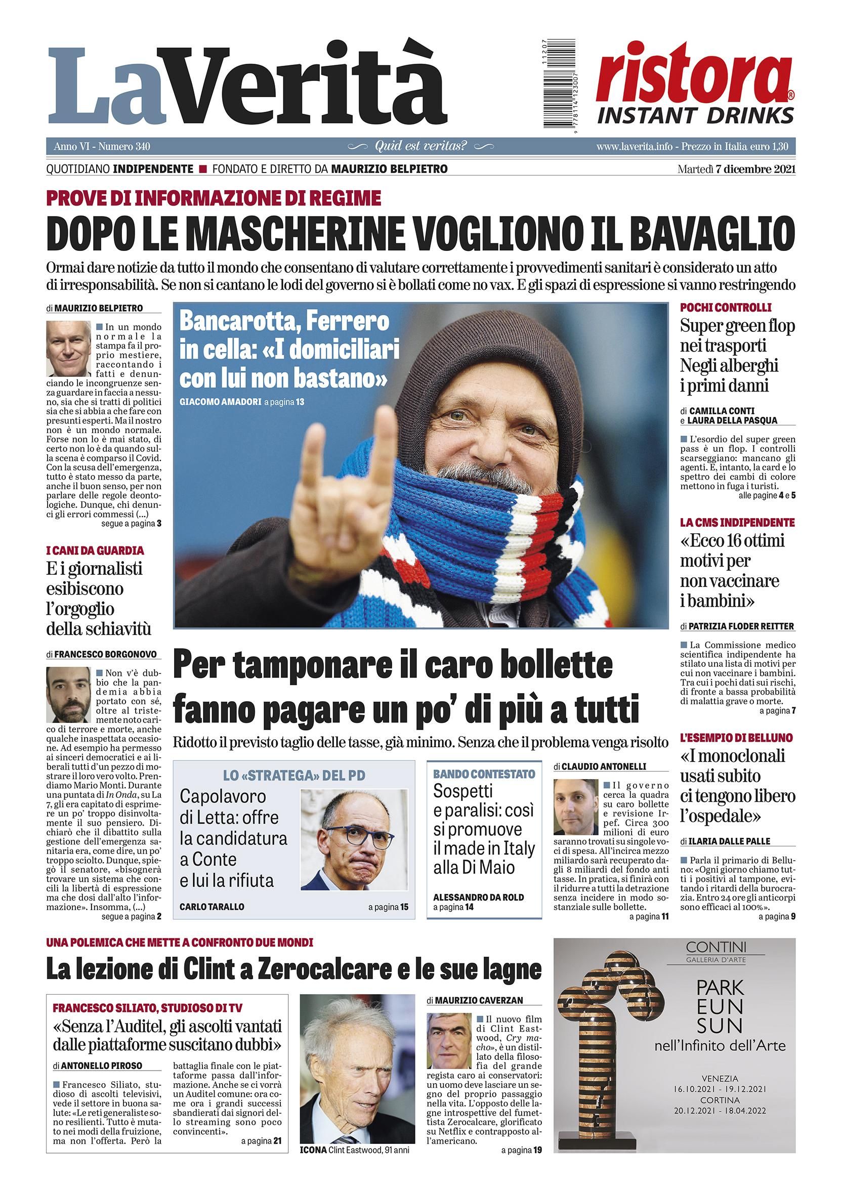 Oggi in edicola