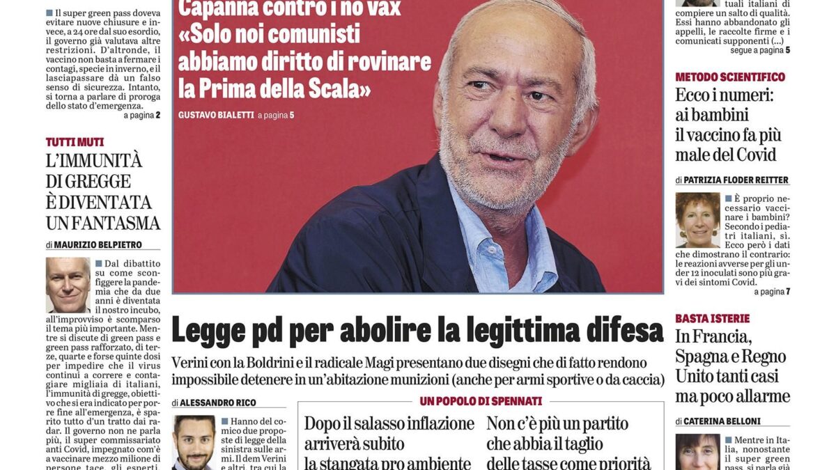 Oggi in edicola