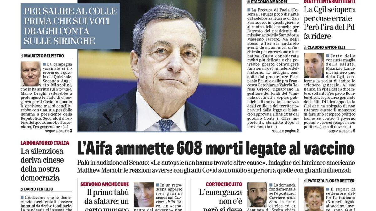 Oggi in edicola