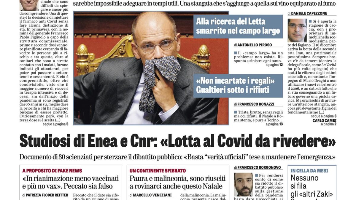 Oggi in edicola