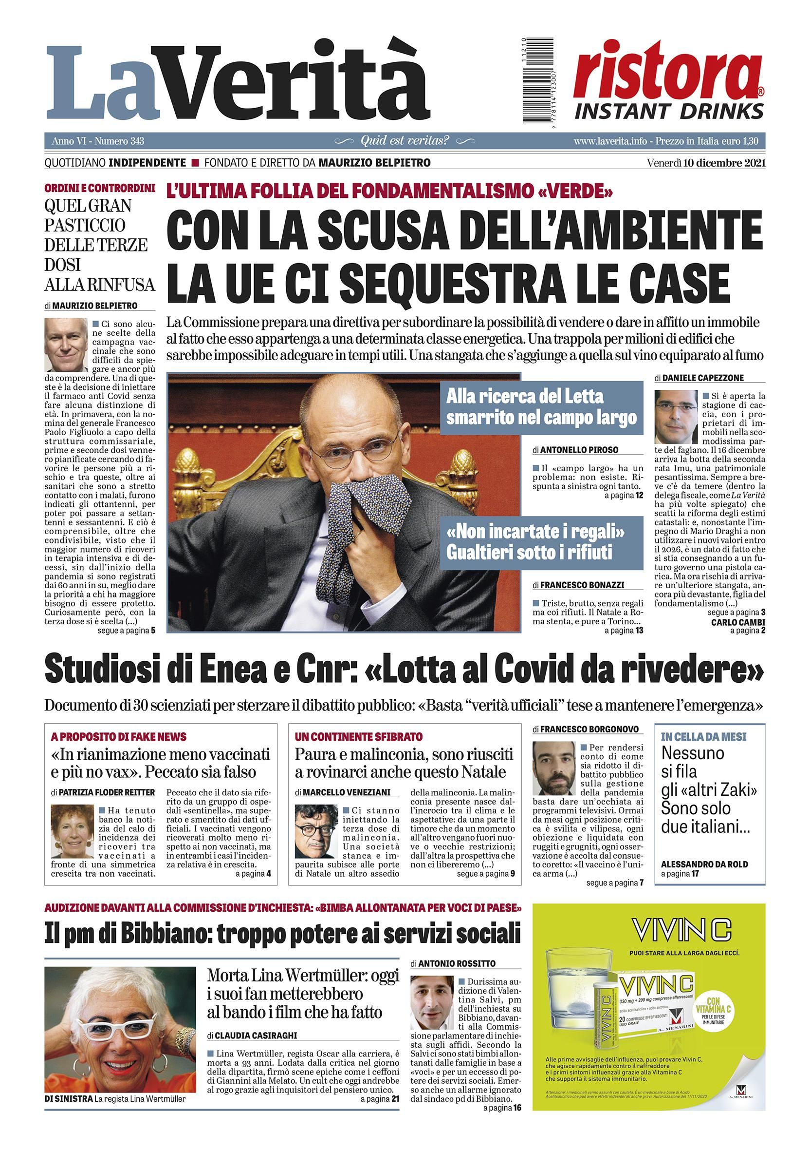Oggi in edicola