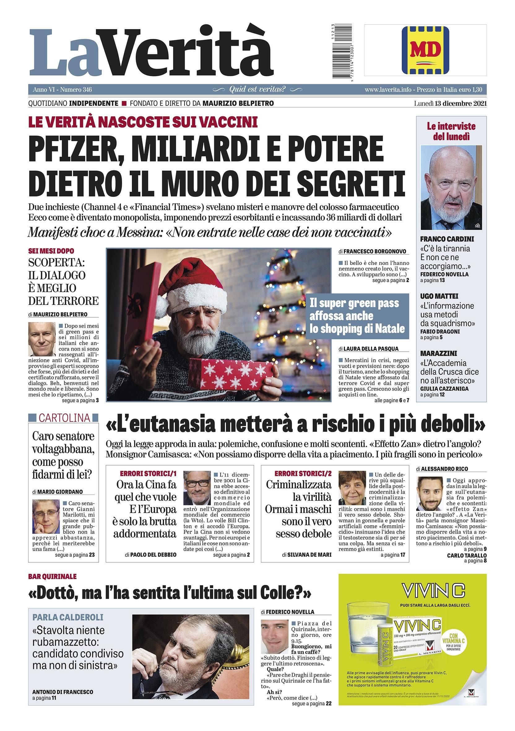 Oggi in edicola