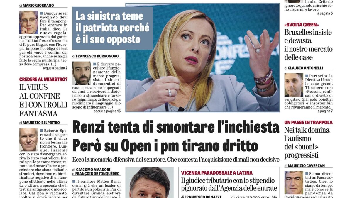 Oggi in edicola