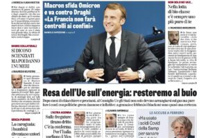Oggi in edicola