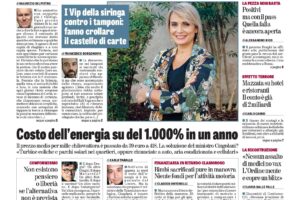 Oggi in edicola
