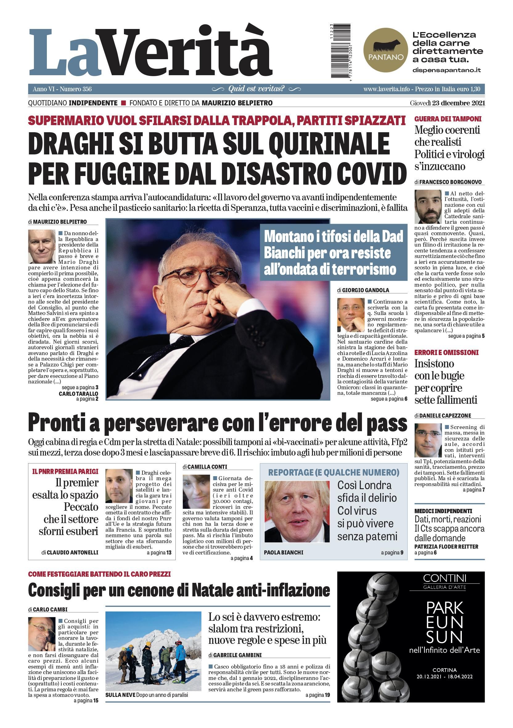 Oggi in edicola