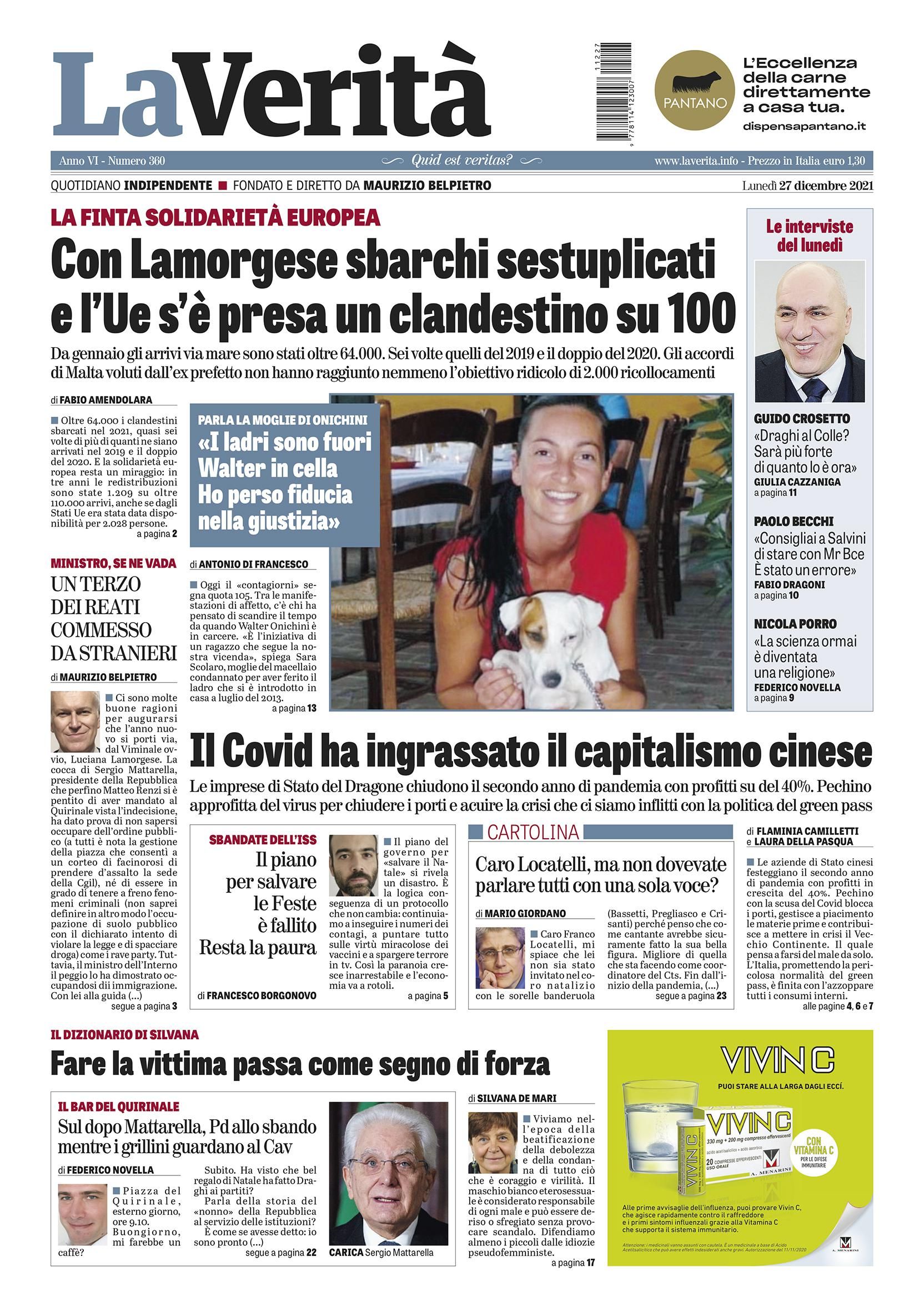 Oggi in edicola