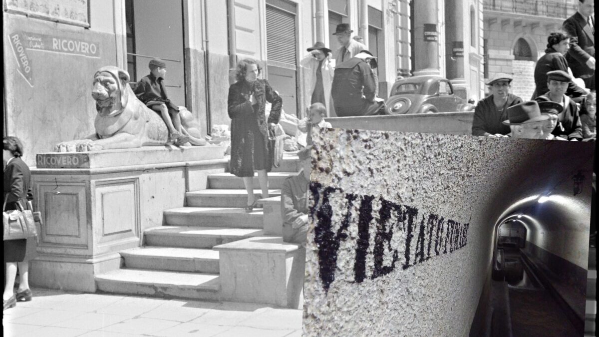 Gli sfregi della guerra ancora visibili sui volti delle nostre città