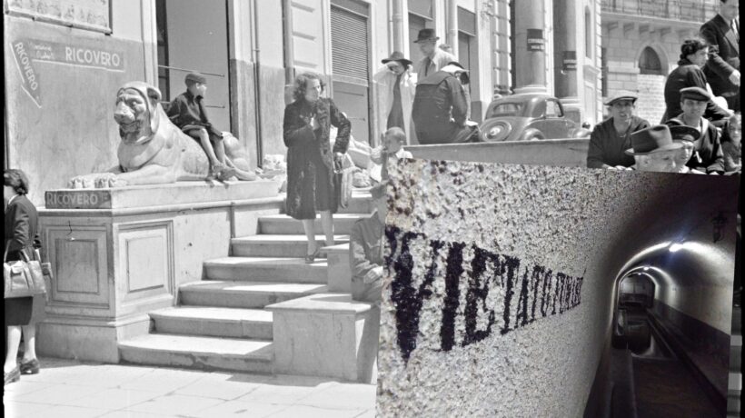 Gli sfregi della guerra ancora visibili sui volti delle nostre città