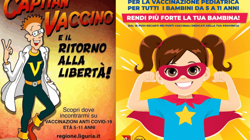 Tra infermieri pagliacci e supereroi l’iniezione ai bambini rischia la farsa