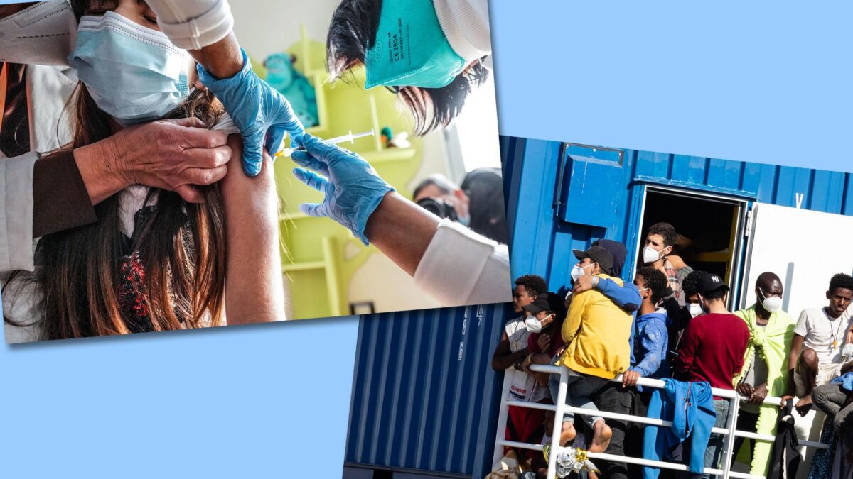 Vaccini ai bambini senza remore. Con i migranti si fanno scrupoli