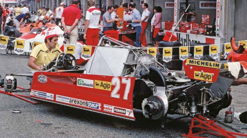 La Ferrari 126CK di Gilles Villeneuve con impianto frenante Brembo (courtesy Giorgio Nada Editore)
