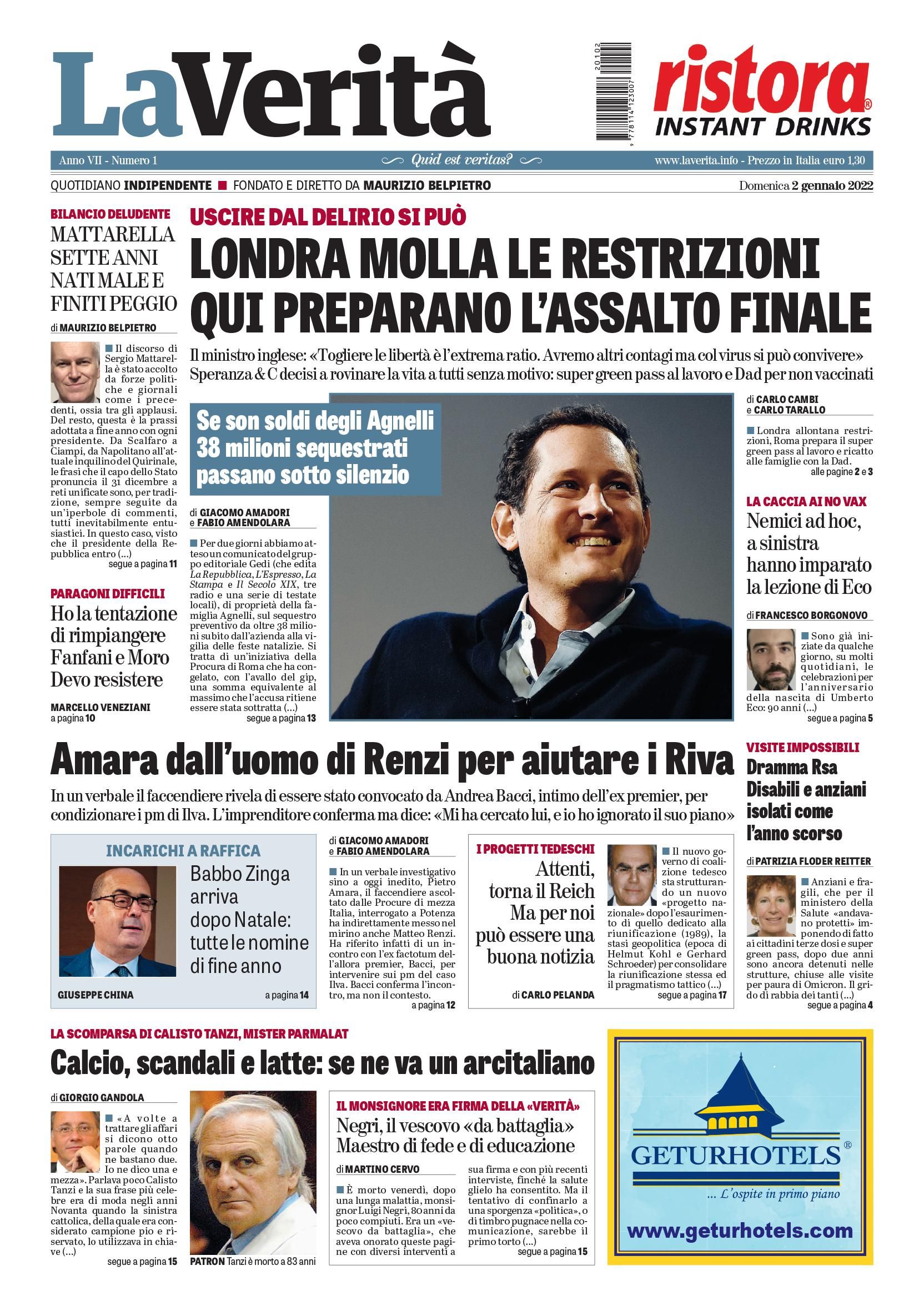 Oggi in edicola