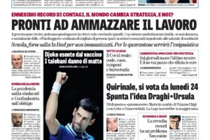 Oggi in edicola