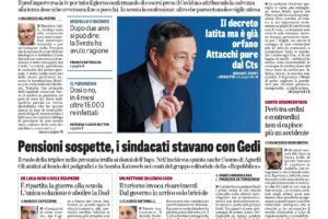 Oggi in edicola
