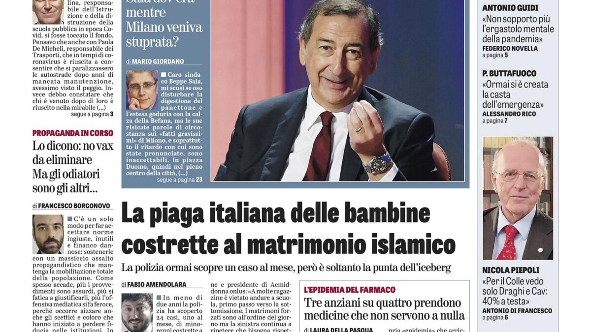 Oggi in edicola