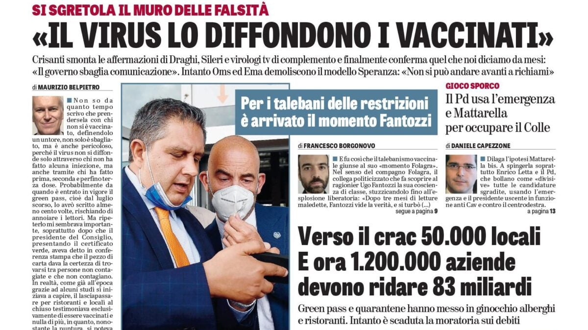 Oggi in edicola