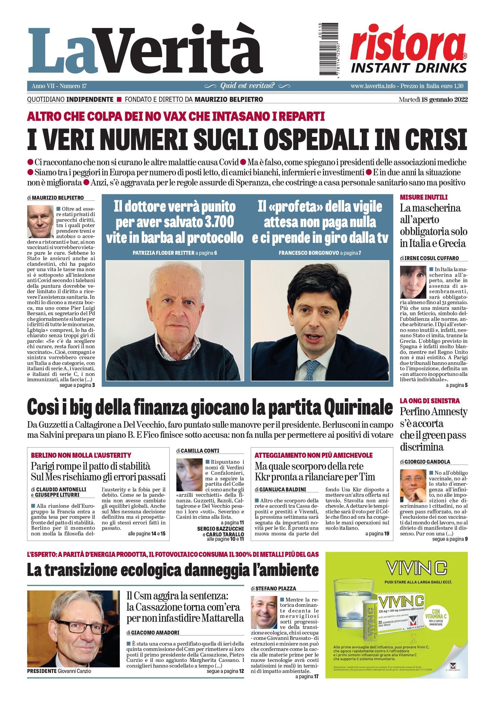 Oggi in edicola