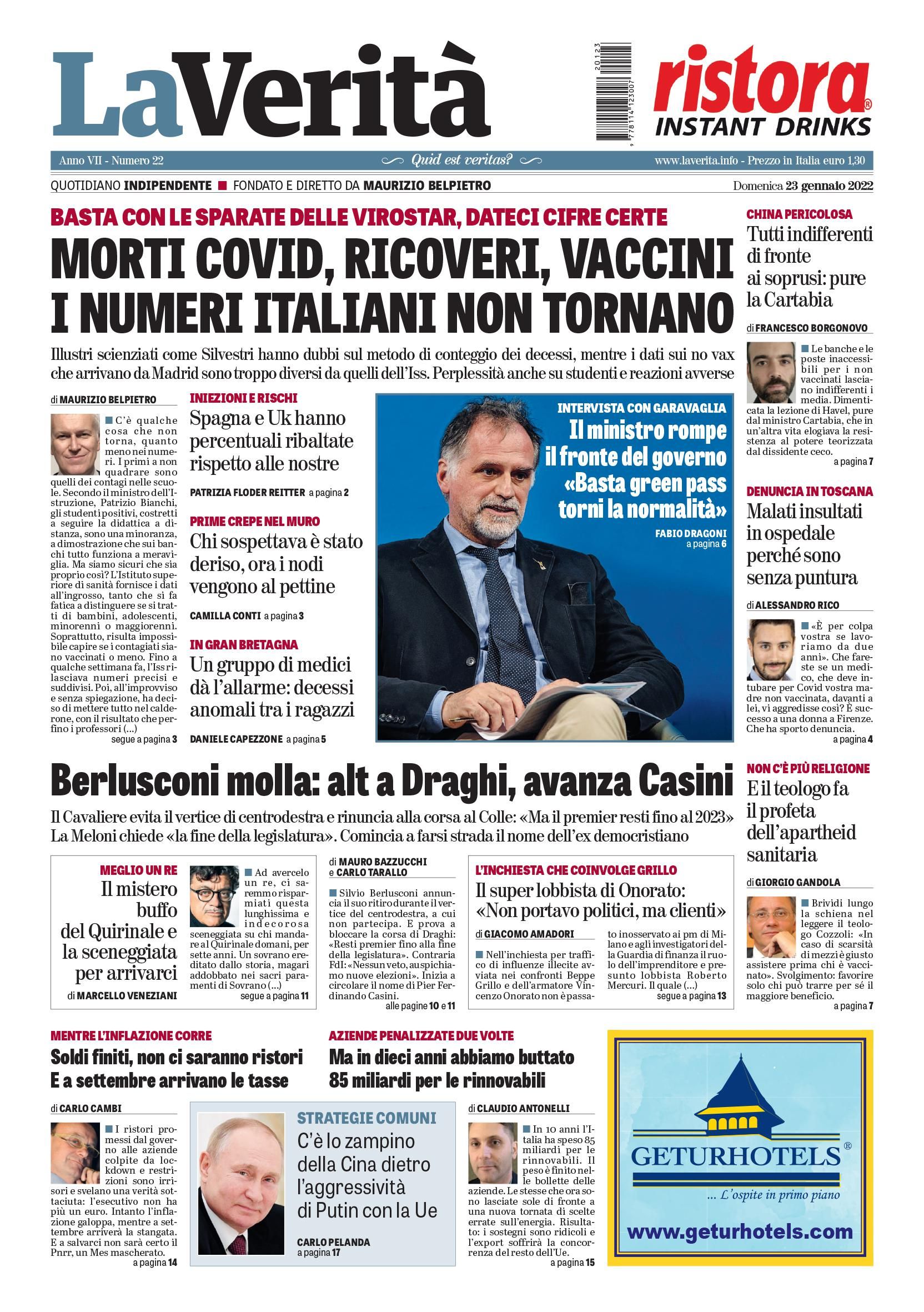Oggi in edicola