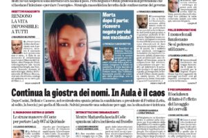 Oggi in edicola