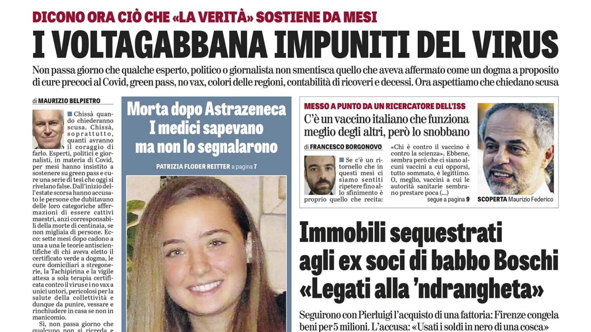 Oggi in edicola