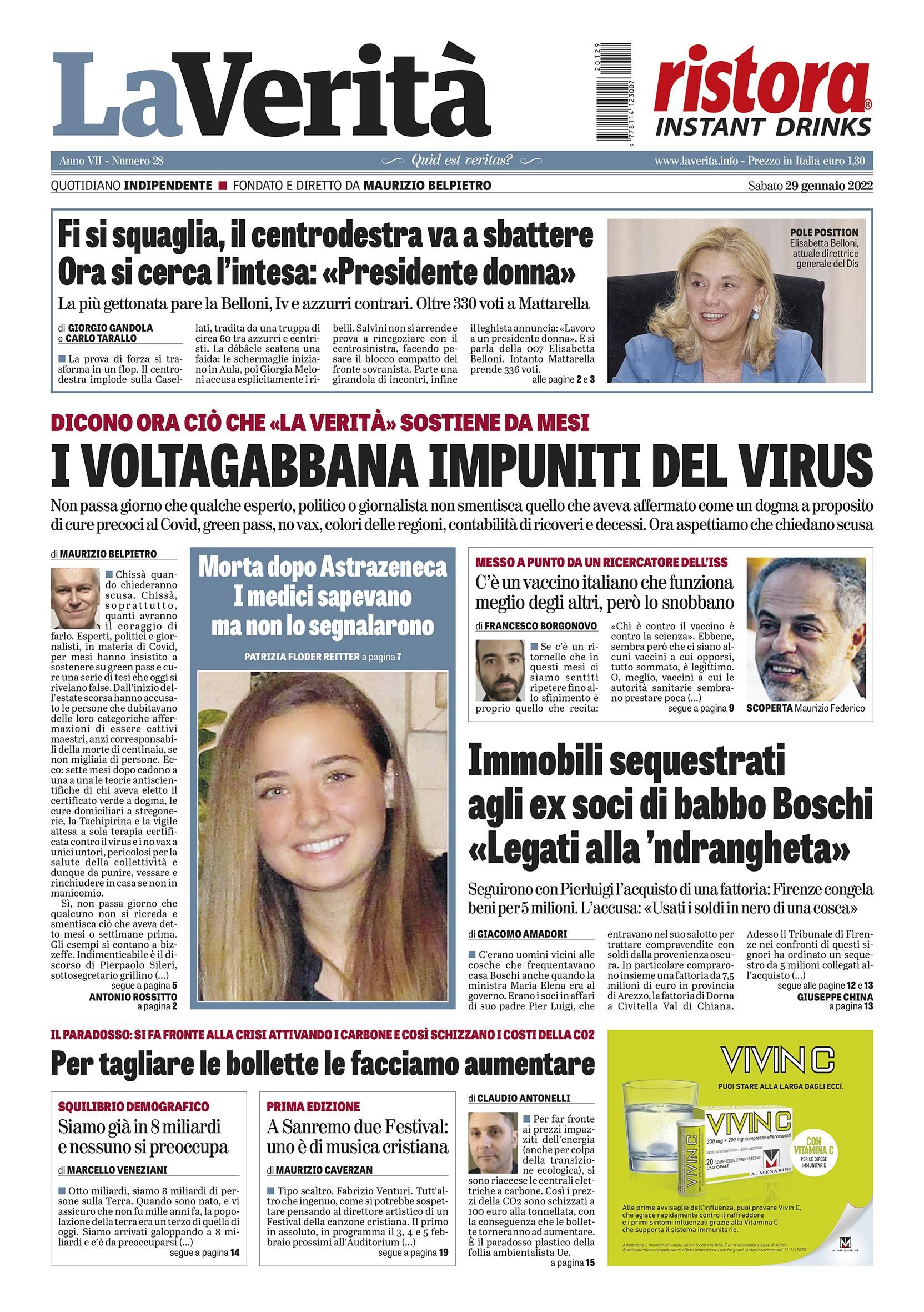 Oggi in edicola