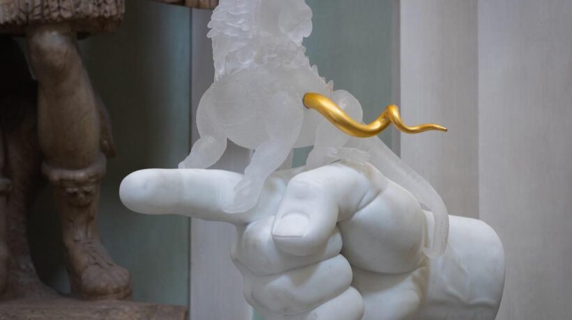 Koen Vanmechelen alla Galleria degli Uffizi