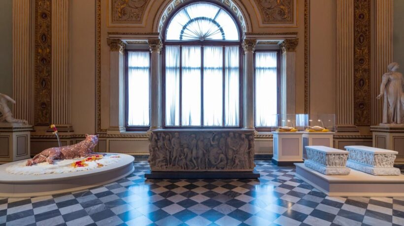 Koen Vanmechelen alla Galleria degli Uffizi