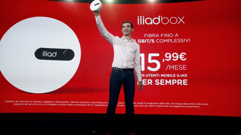 Iliad rivoluziona il mercato della rete fissa con la fibra a 5 giga