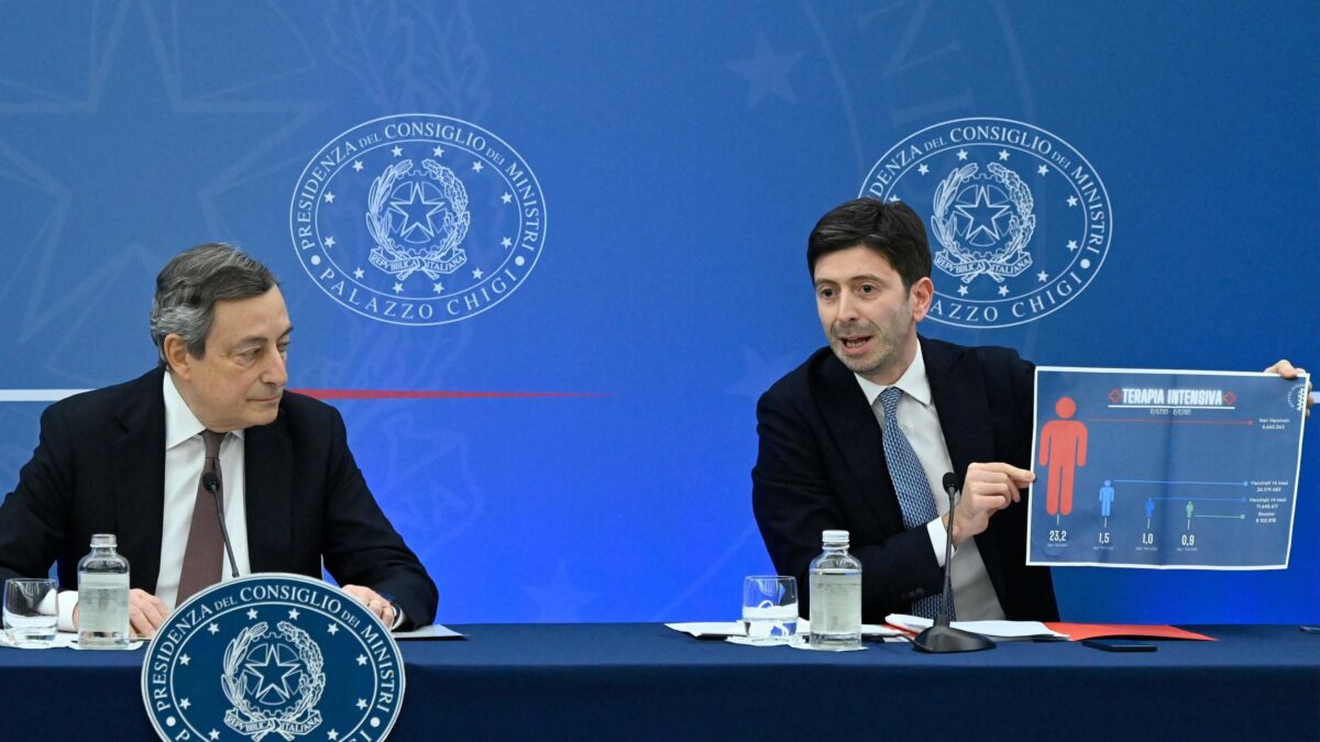 Draghi accusa i no vax ma sbaglia i dati