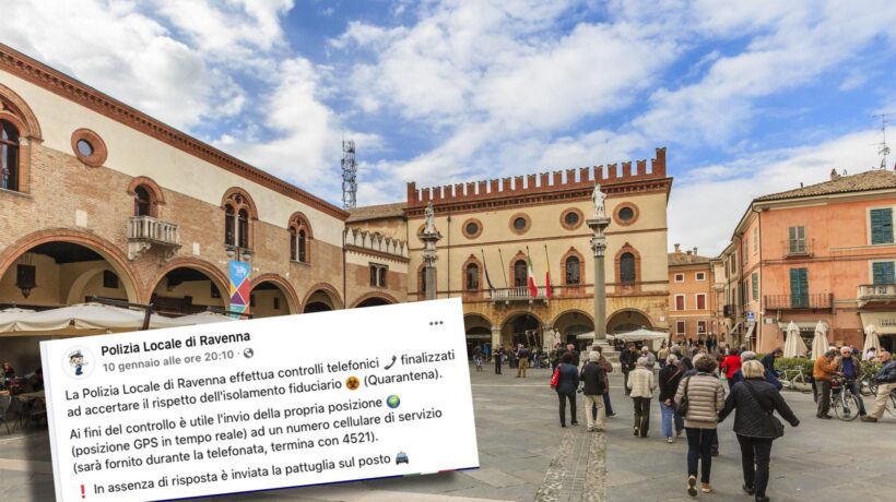 Positivi obbligati a geolocalizzarsi. Ravenna inaugura il Grande Fratello