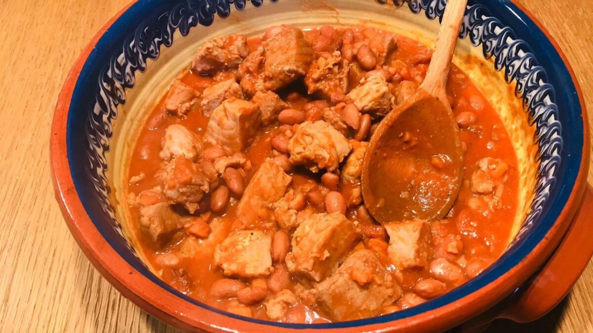 Cuciniamo insieme: spezzatino tonno con i fagioli