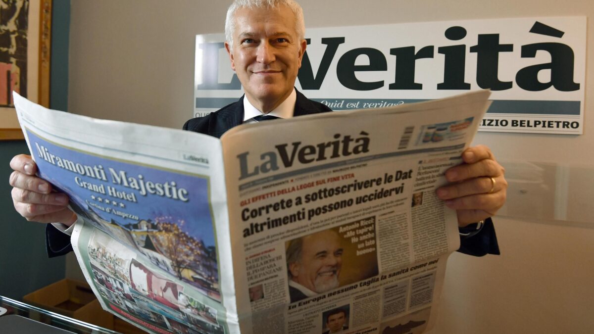 «La Verità» primo quotidiano di centrodestra