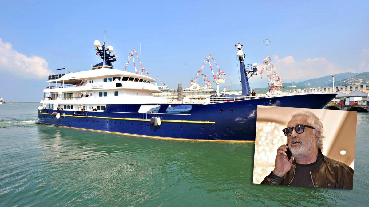 Briatore innocente, lo Stato dà via il suo yacht