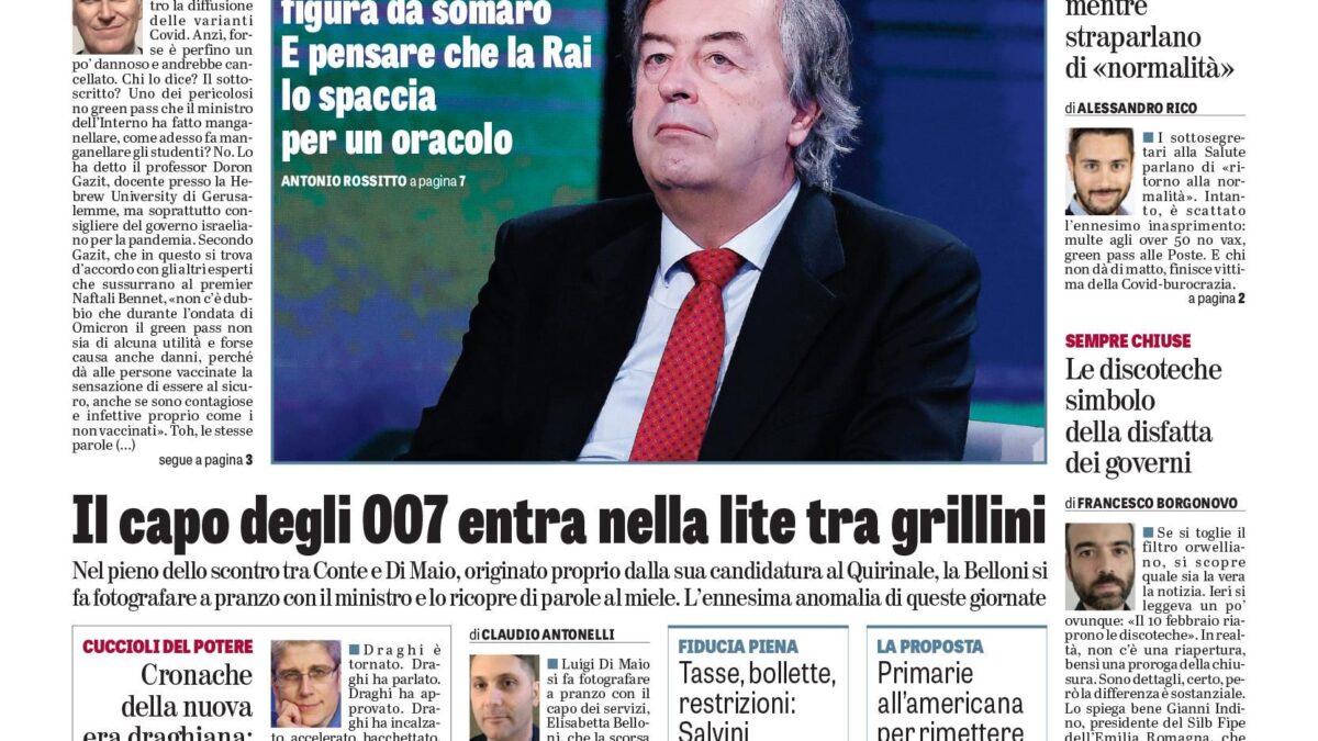 Oggi in edicola