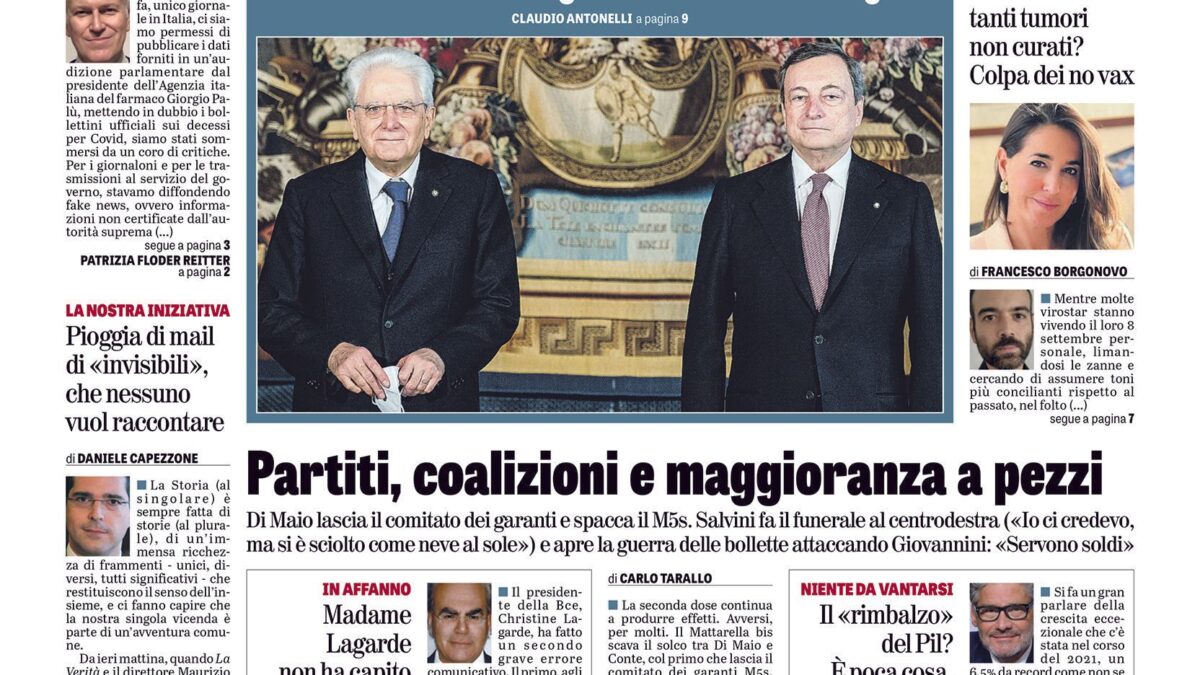 Oggi in edicola