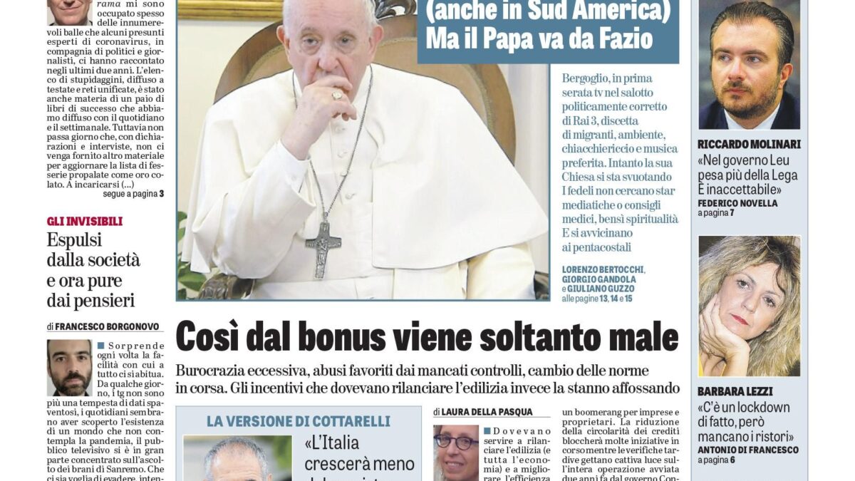 Oggi in edicola