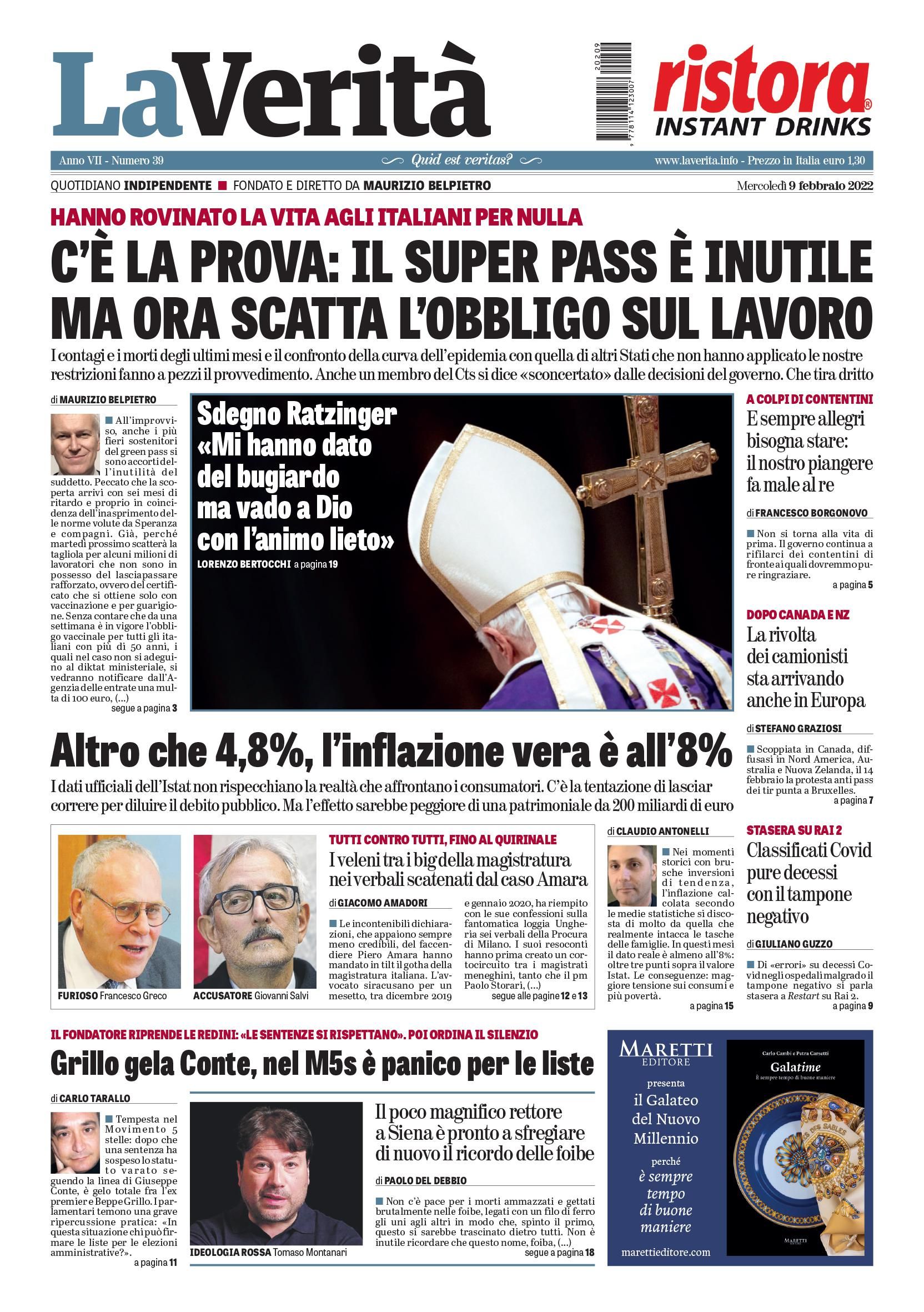 Oggi in edicola