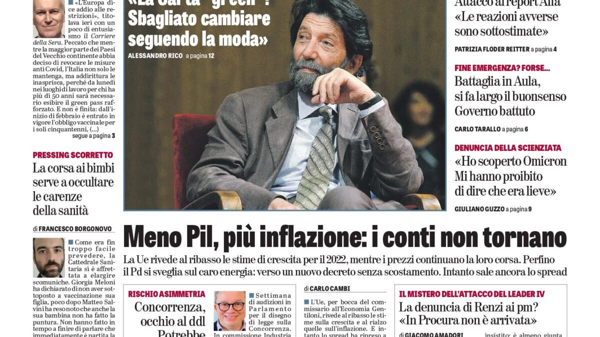 Oggi in edicola