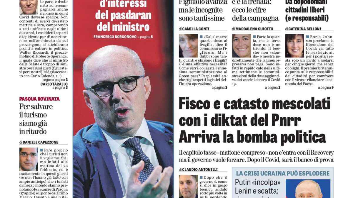 Oggi in edicola