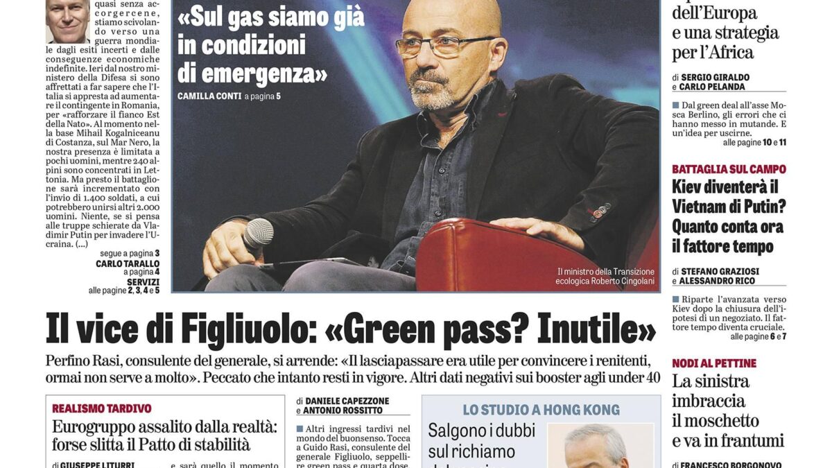 Oggi in edicola