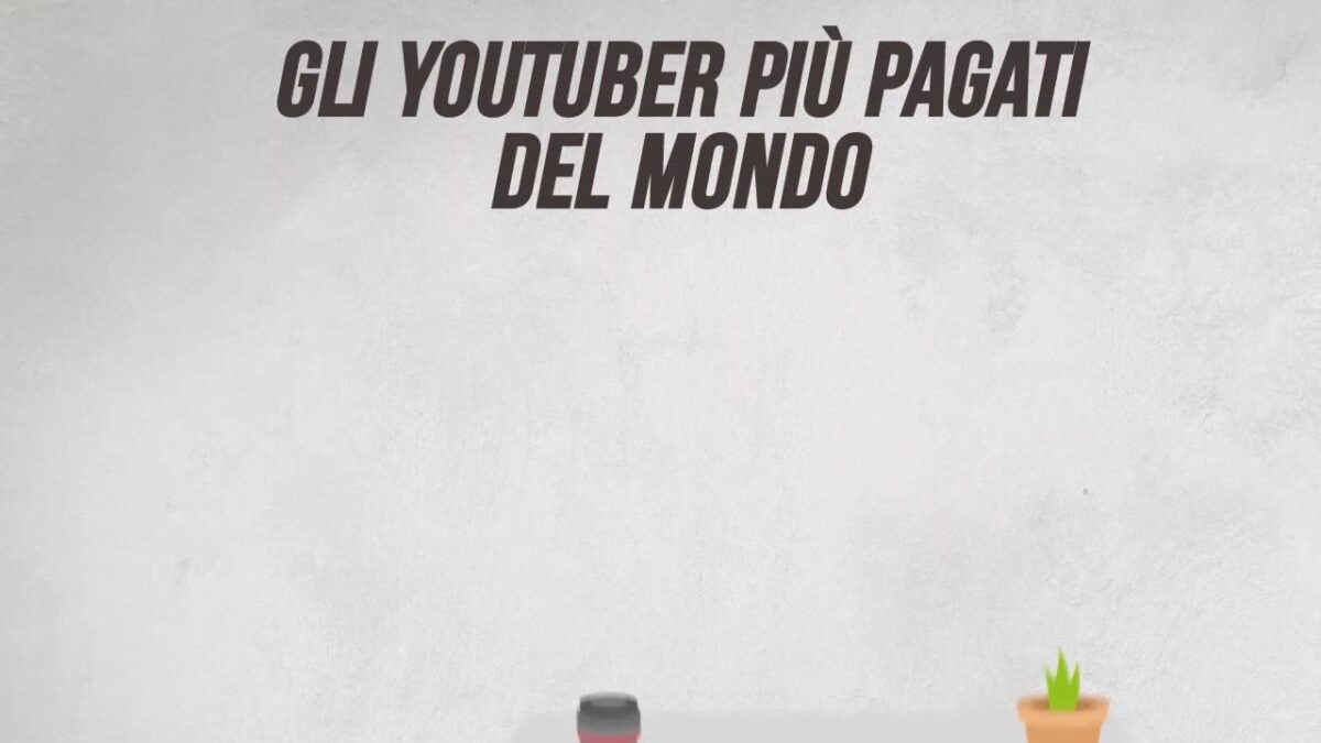 Gli youtuber più pagati del mondo