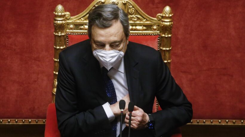Giornali di nuovo in estasi per Draghi. Il Caro Leader che non va disturbato