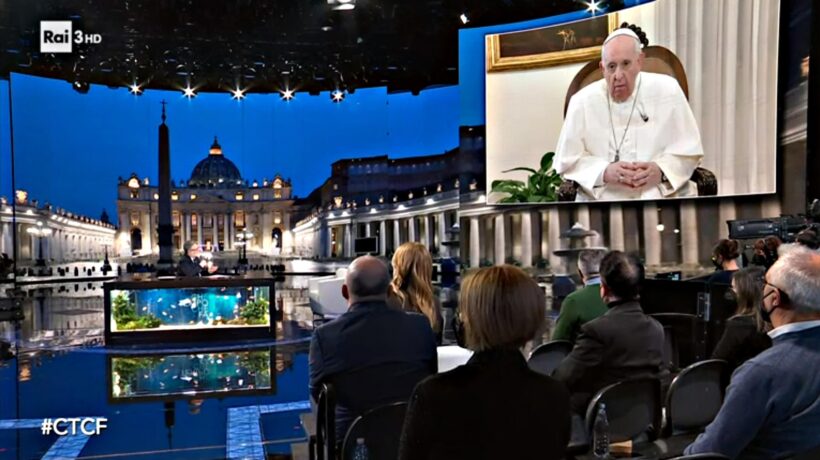 Rai sbertucciata in tutto il mondo. «Intervista senza domande al Papa»