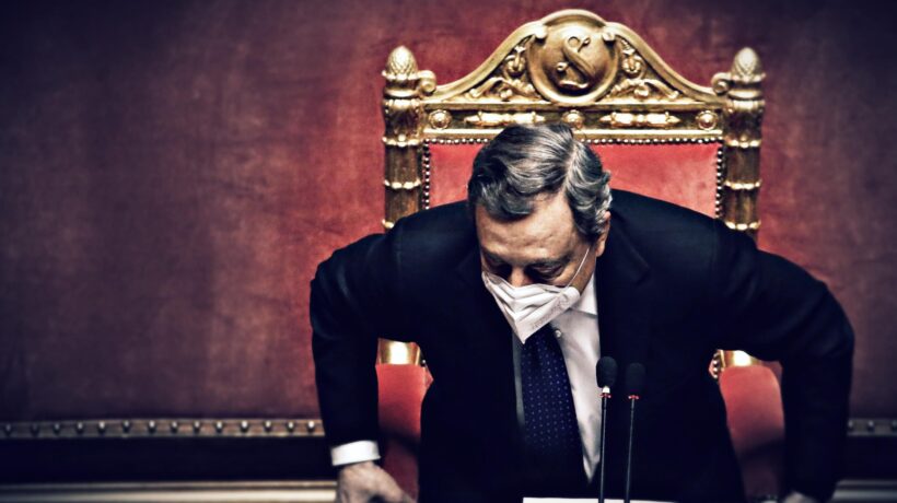 Nonno Draghi manda i partiti a  quel paese
