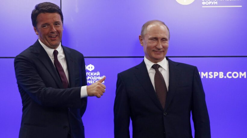 Putin costringe Renzi a rinunciare ai rubli