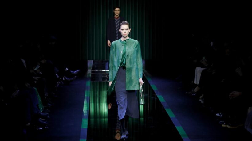 Giorgio Armani (Ansa)