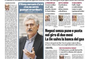 Oggi in edicola