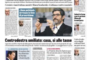 Oggi in edicola
