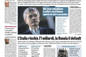 Oggi in edicola